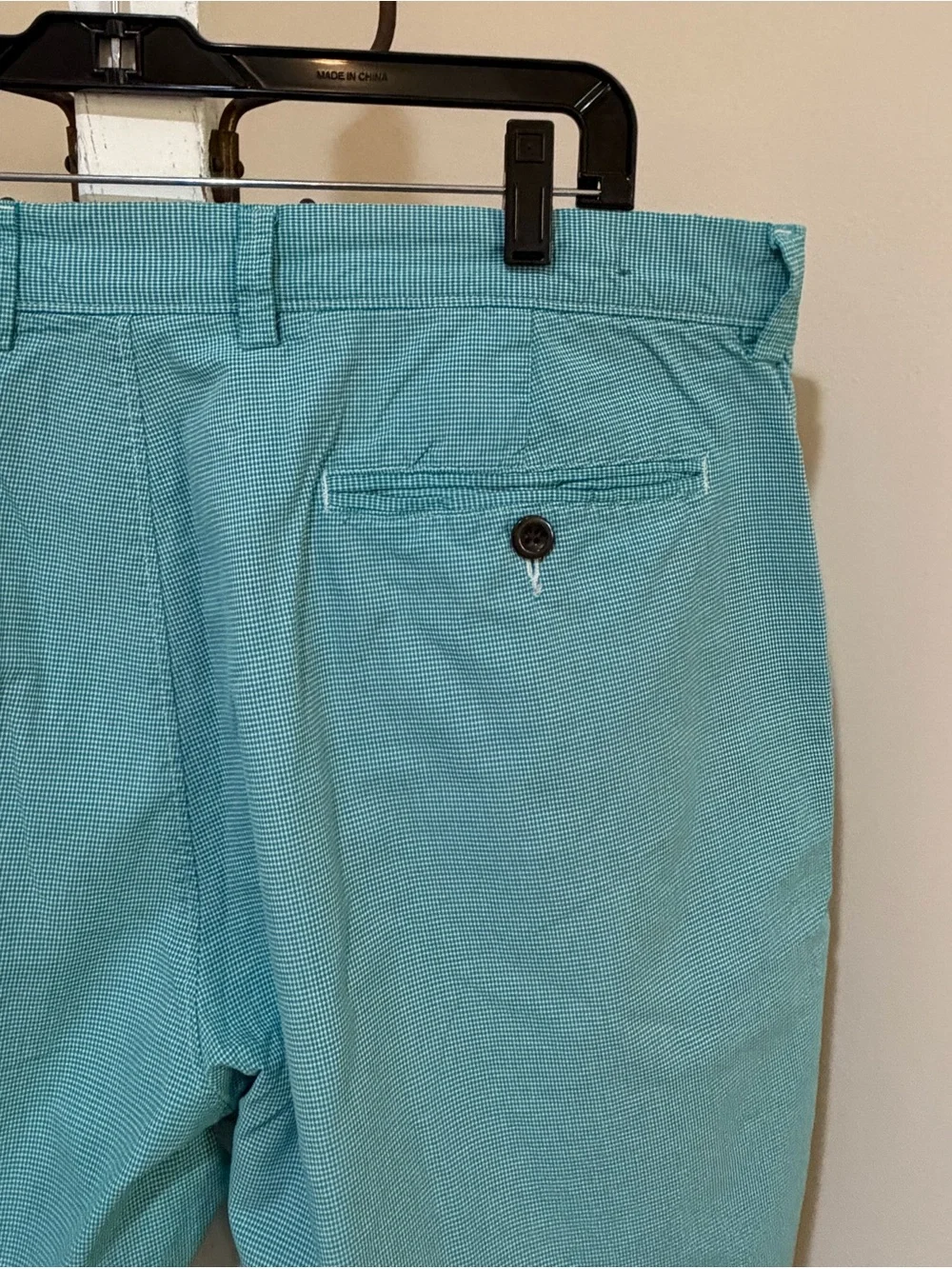 MENS JCREW CLUB SHORTS FLAT FRONT IN  SIZE 36” WAIST 11” LENGTH